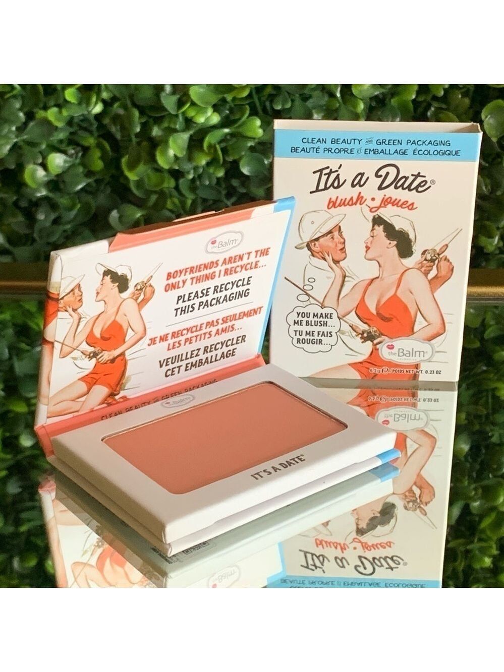 theBalm IT'S A DATE Blush | NEW | Full Size | The Balm | Peach | Its a Date